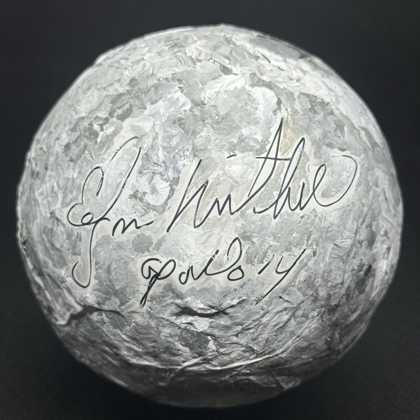 Edgar Mitchell Apollo 14 Signed Moon Astronaut Moonwalker Baseball PSA/DNA LOA