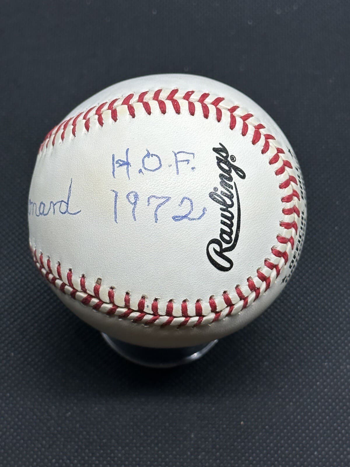 Walter Buck Leonard HOF 72 Full Name Signed Baseball Negro Leagues JSA COA - image 5