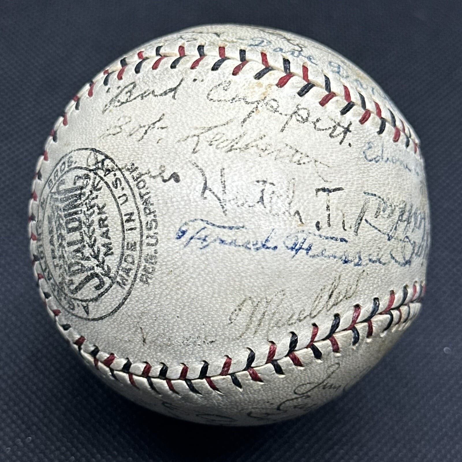 1930 Babe Ruth Signed Baseball JSA LOA Buffalo Bisons New York Yankees ONL HOF - image 7