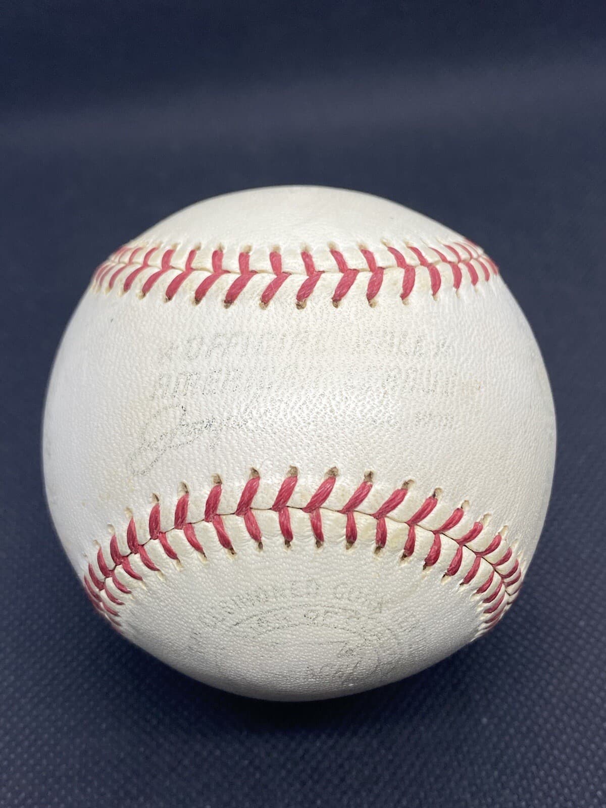 1933 NL All Star Team Reunion Signed Baseball Dizzy Dean Waner Bros Carey HOF - image 5