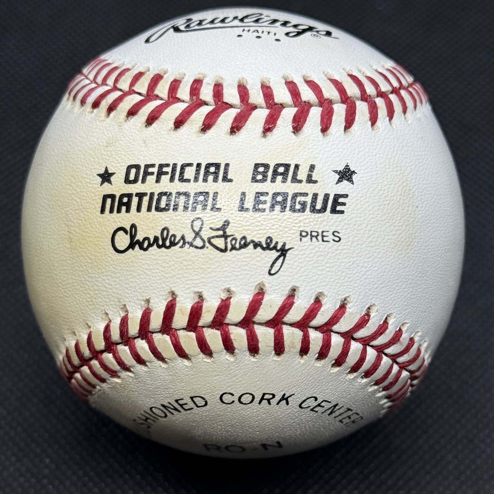 Peter Edward Pete Rose Full Name Signed Baseball Barry Halper Collection HOF - image 2