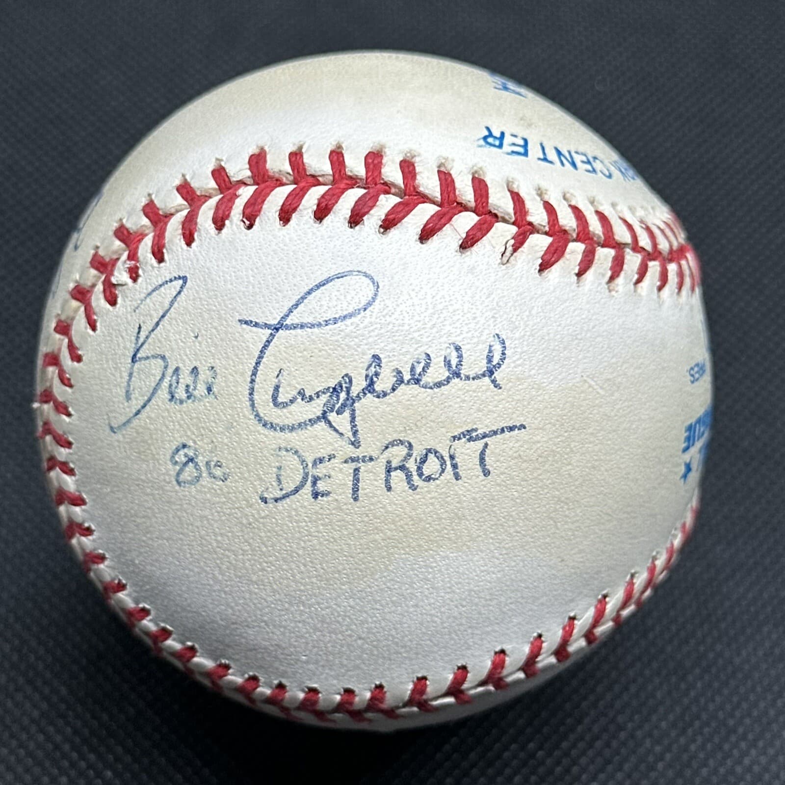 Bob Miller Bill Campbell Signed Baseball JSA LOA Detroit Tigers - image 2