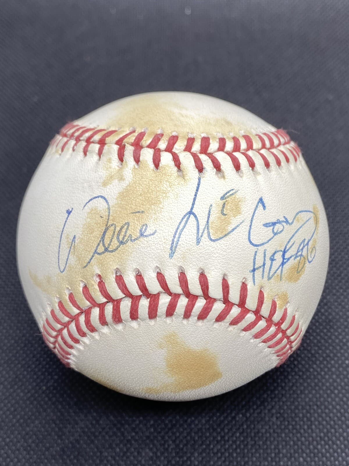 Willie McCovey HOF 86 Signed Baseball JSA LOA San Francisco Giants