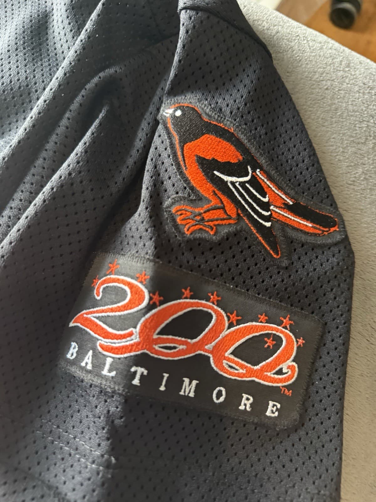 Scott Kamieniecki 1997 Baltimore Oriole Game Used Jersey 200th Patch Jackie - image 3