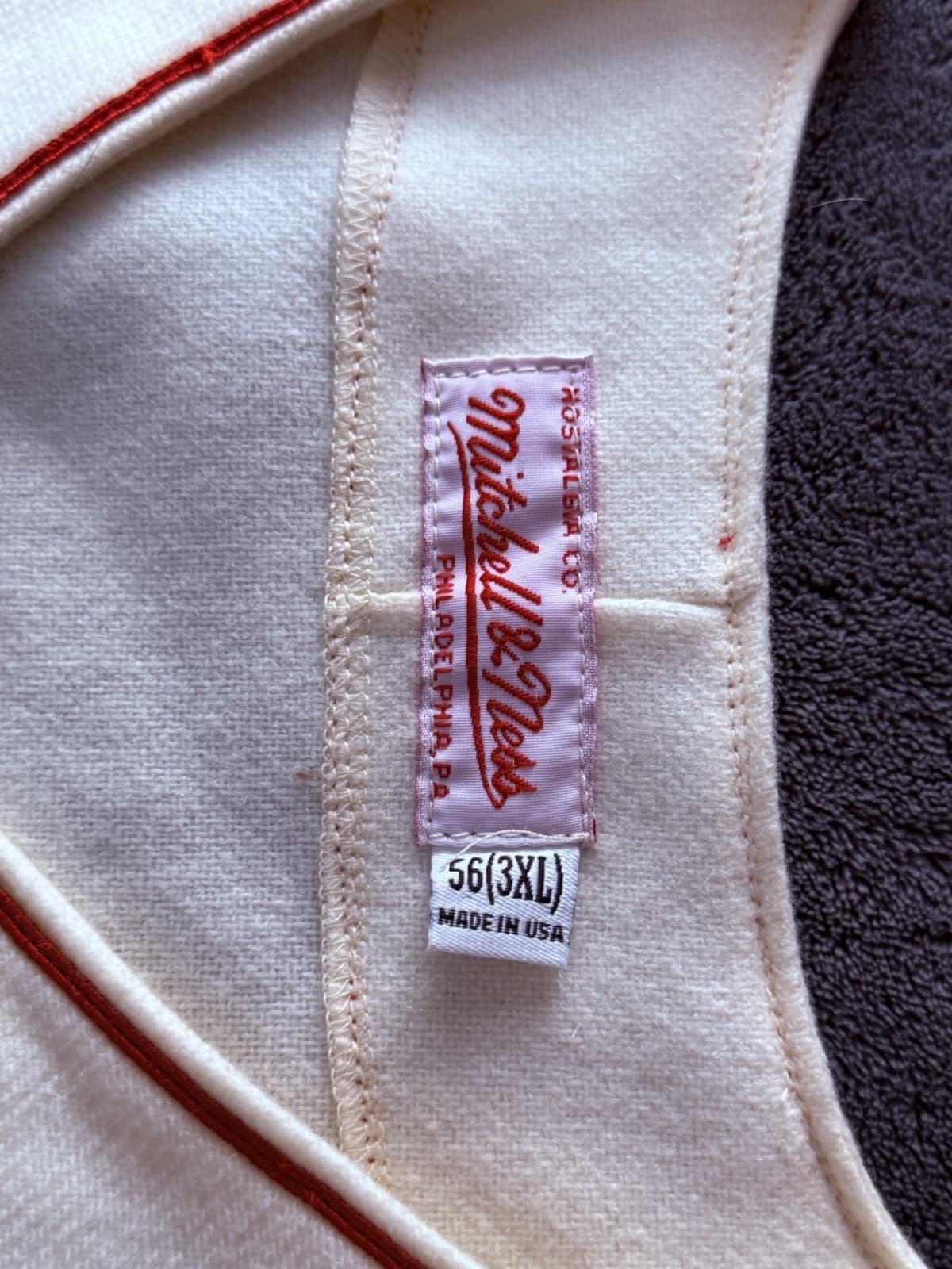 Dizzy Dean St Louis Cardinals Authentic Mitchell & Ness Jersey Size 56 3XL 1934 - image 2