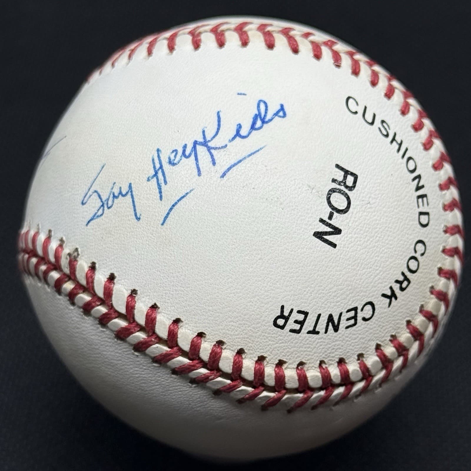 Willie Mays HOF 79 Say Hey Kid Signed Baseball PSA/DNA COA Inscribed Giants Mets - image 3