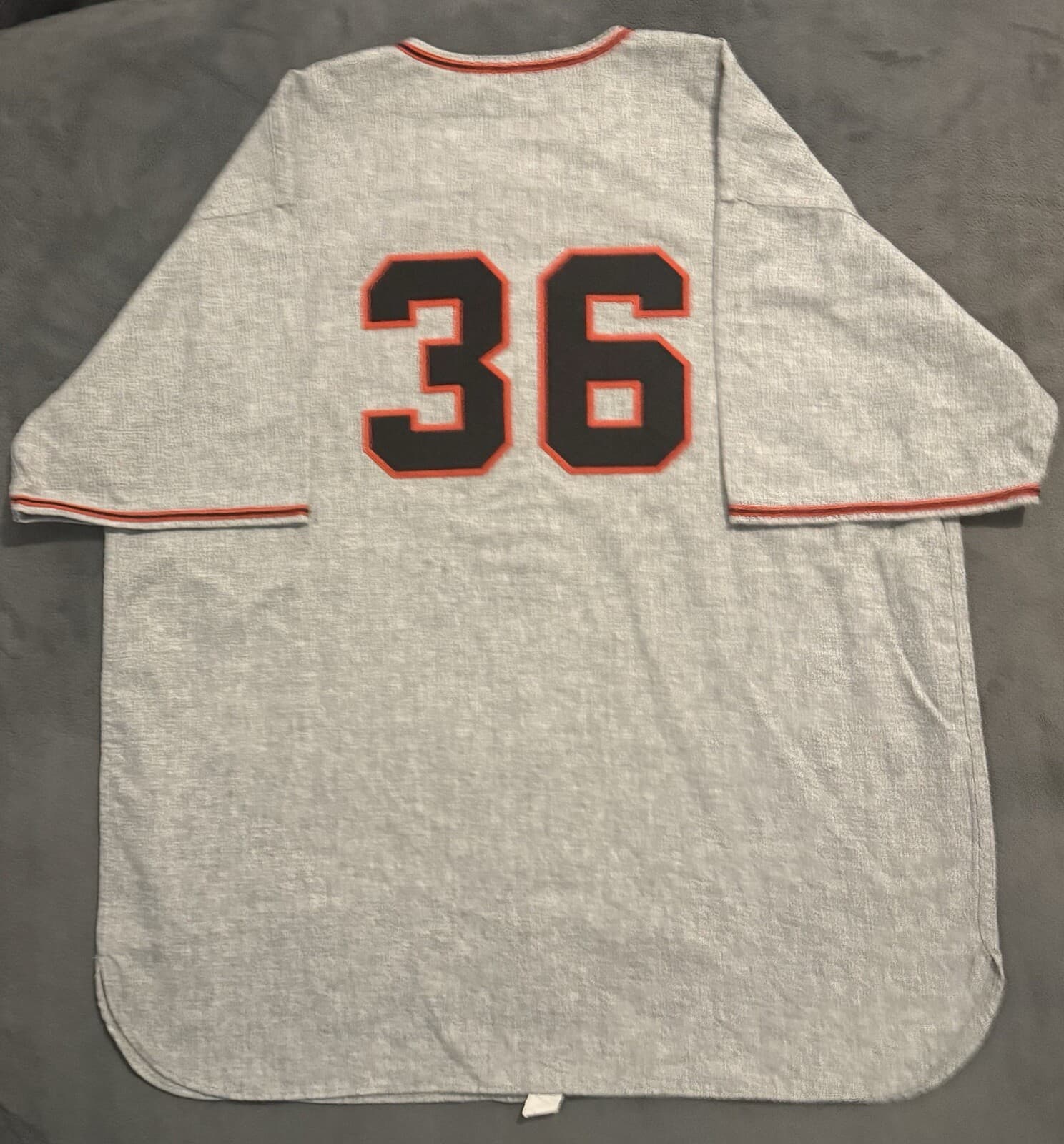 Gaylord Perry San Francisco Giants Authentic Mitchell & Ness Jersey Size 56 1962 - image 2
