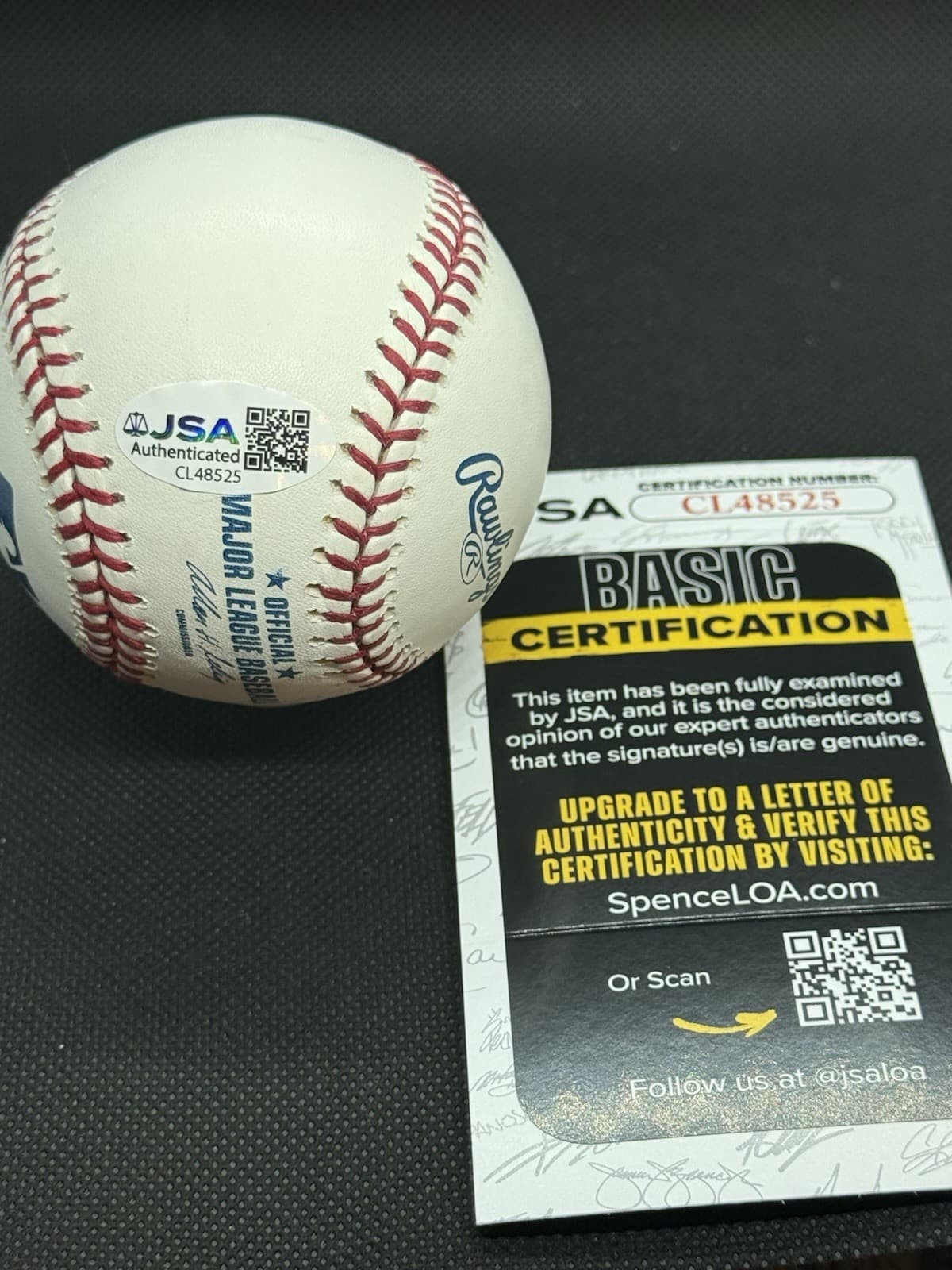 Rusty Schweickart Apollo 9 Signed Baseball Astronaut Moon JSA COA - image 2