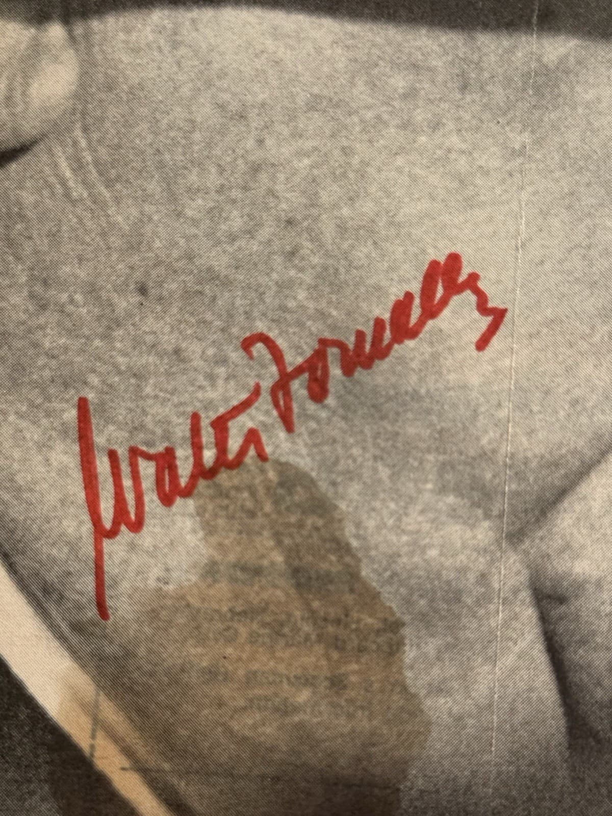 Walter O'Malley Signed 8x10 Newspaper Photo Los Angeles Dodgers HOF JSA LOA - image 2