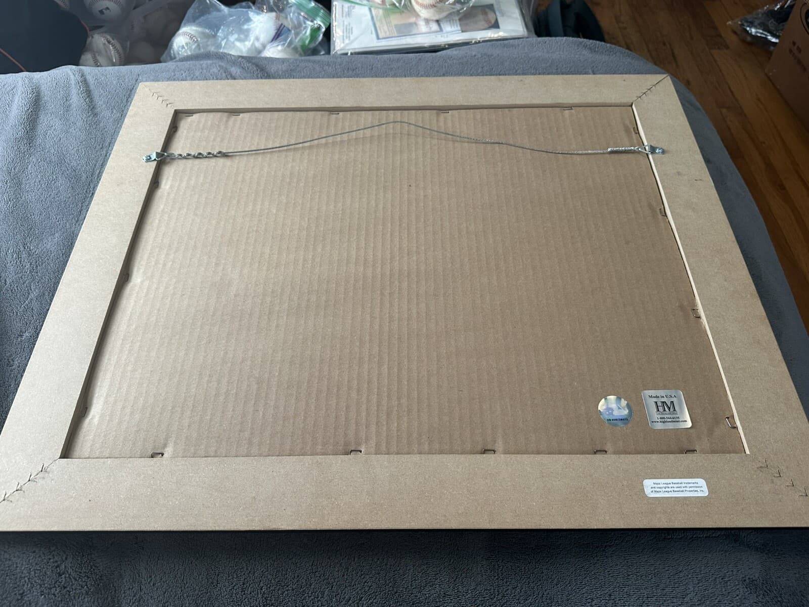 Carlos Quentin 2008 All Star Game Game Used Locker Nameplate Framed MLB Auth Tag - image 4