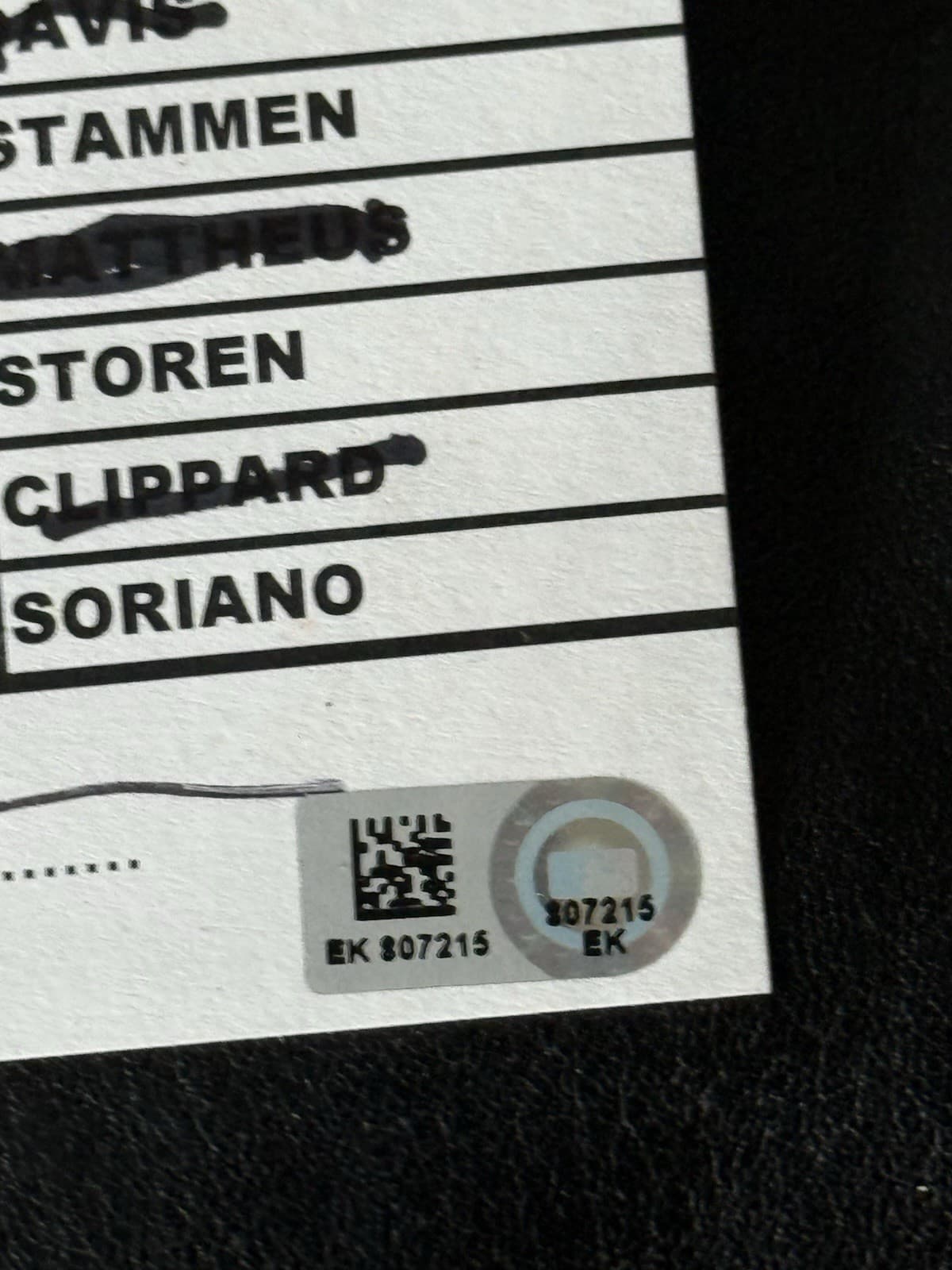 Davey Johnson Signed Game Used Lineup Card Washington Nationals MLB Auth Mets 3 - image 2