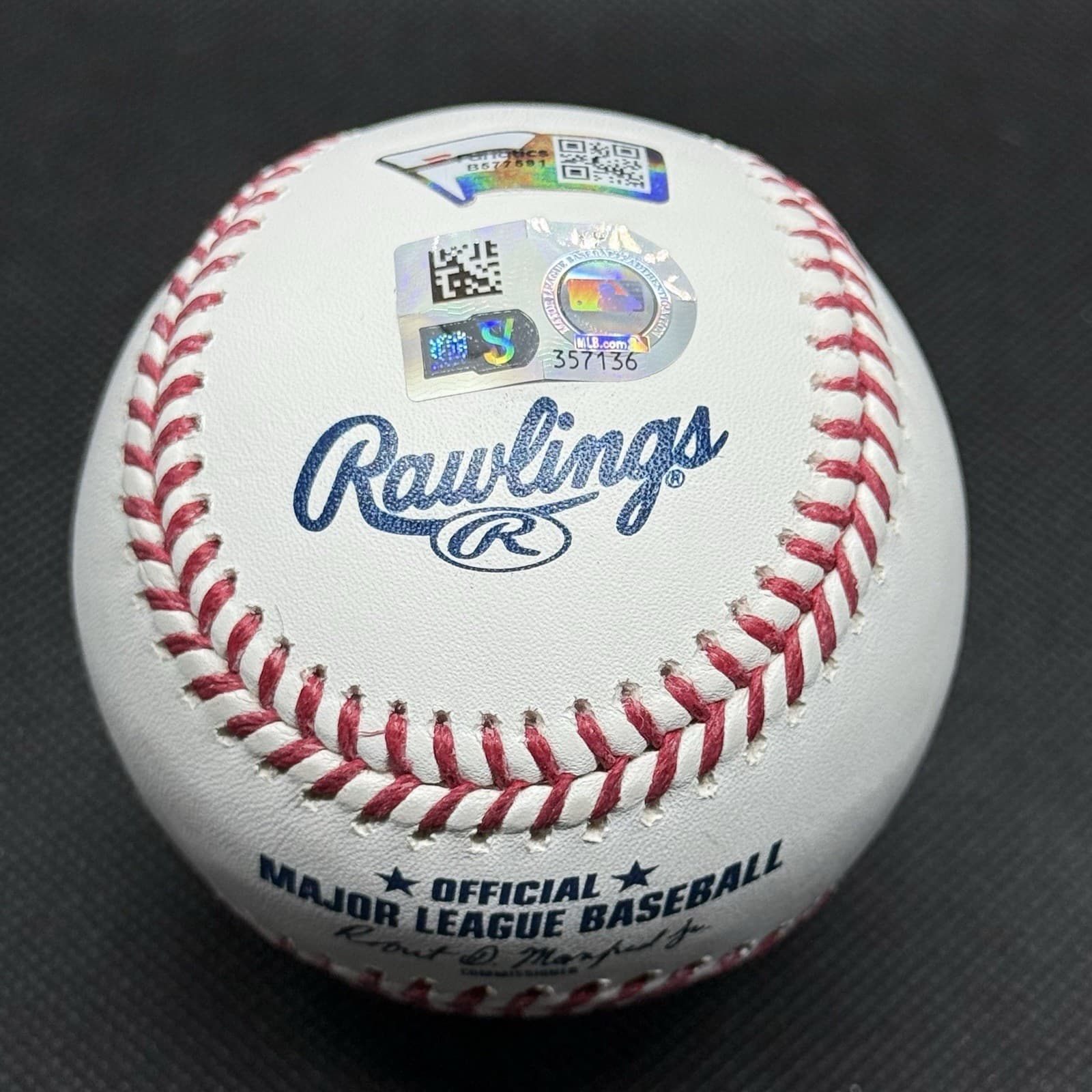 Max Scherzer Lets Go Mets Signed Baseball MLB Authentication COA Fanatics Jays - image 2