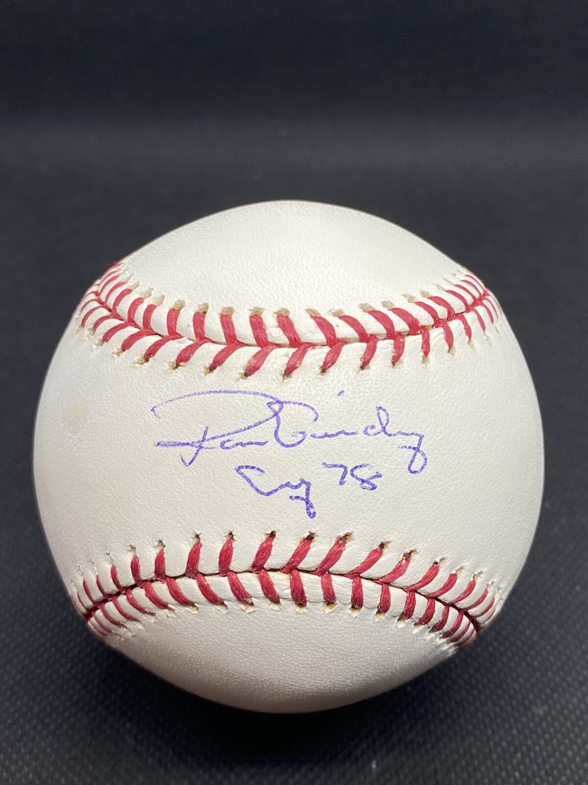 Ron Guidry Cy 78 Signed Baseball New York Yankees Cy Young 1978 AL