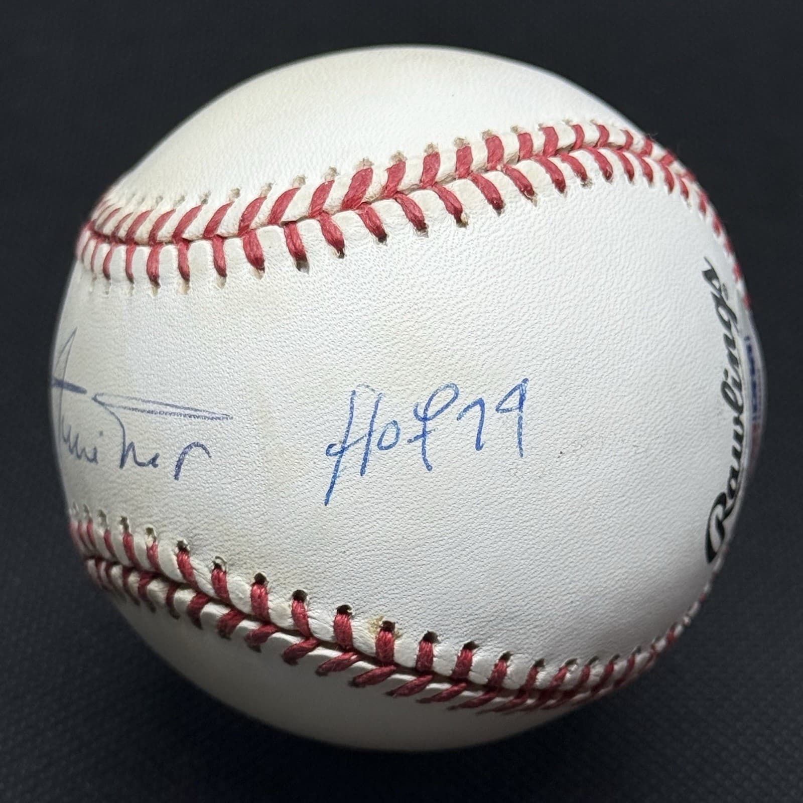 Willie Mays HOF 79 Say Hey Kid Signed Baseball PSA/DNA COA Inscribed Giants Mets - image 2