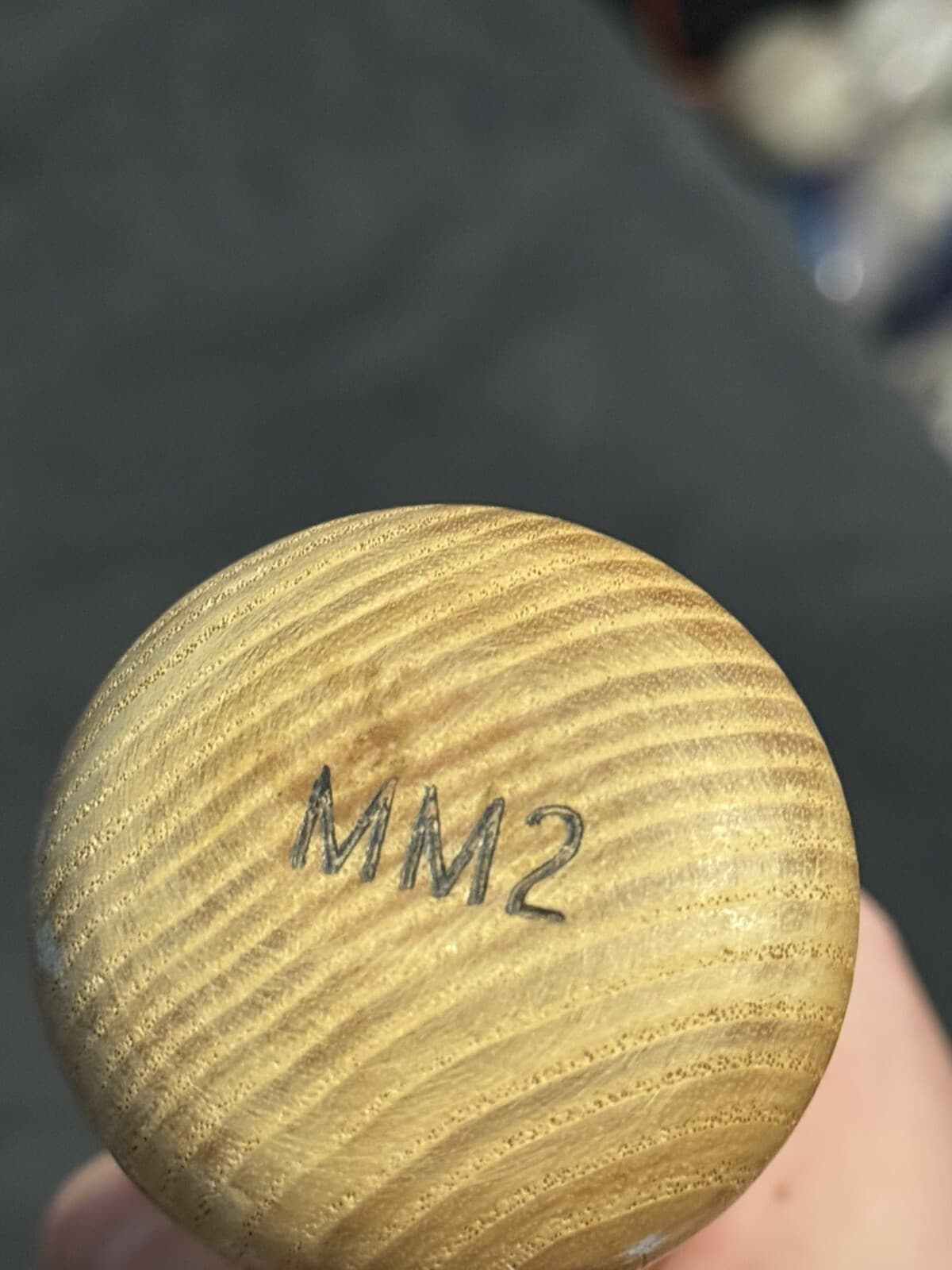 Mickey Mantle Signed Bat Full Sized New York Yankees HOF H&B Game Model Bat - image 5