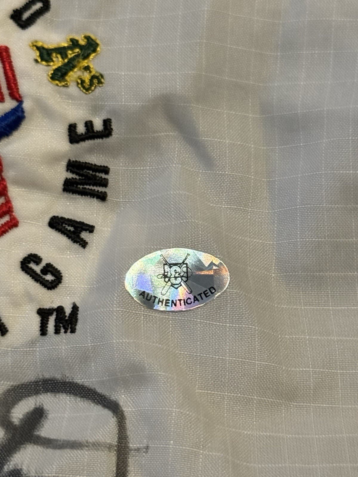 Gary Carter Game Used Signed 1987 All Star Game Jacket Mets Carter COA - image 3