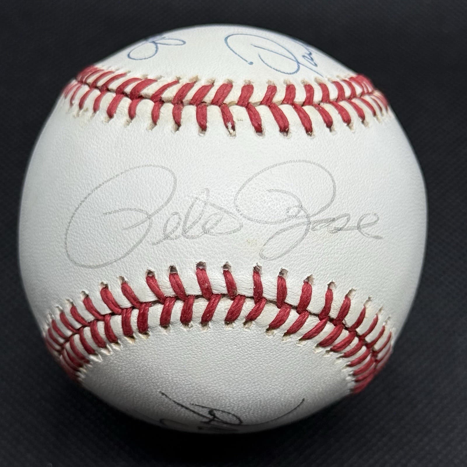 Pete Rose John Dowd Report Investigators Bookie! Signed Baseball PSA/DNA LOA HOF