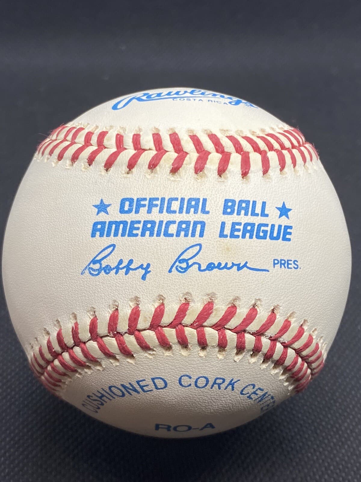 Rogelio Alvarez Borrego Signed Baseball Full Name RARE Reds Senators - image 4