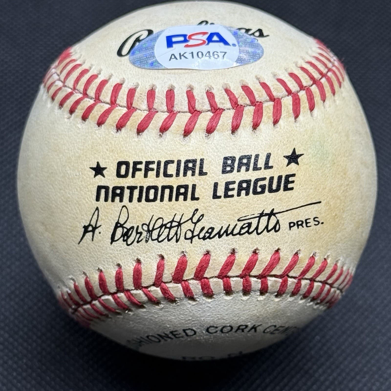 Steven Norman Steve Carlton Signed Baseball Full Name PSA/DNA COA - image 2
