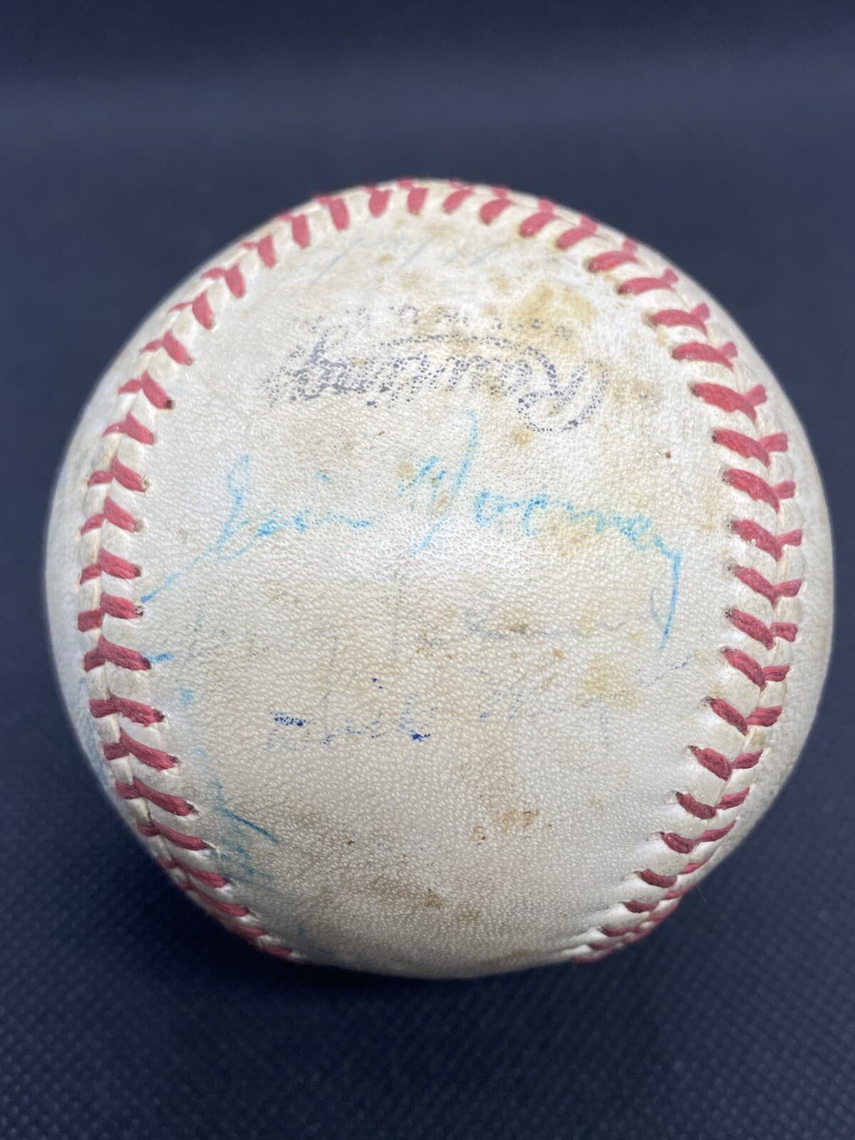 Johnny Keane Stan Musial Buck Signed Baseball St Louis Cardinals Team JSA LOA - image 2