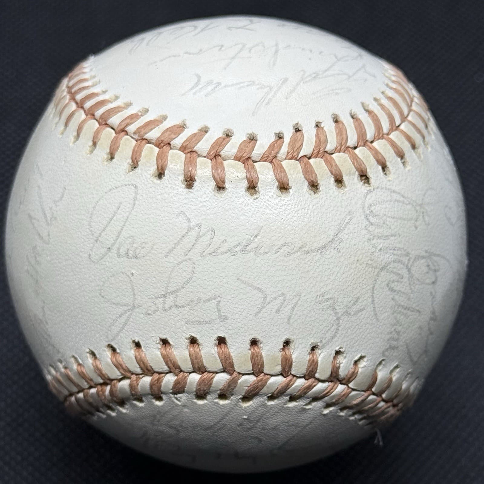 Joe Medwick George Kelly Freddie Lindstrom 29x Signed Baseball Old Timers Mize