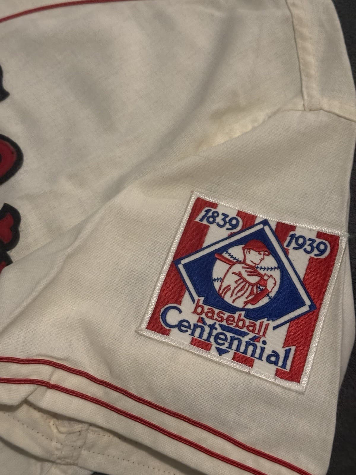 Ted Williams Boston Red Sox Authentic Mitchell & Ness Jersey Size L 1939 Road - image 2