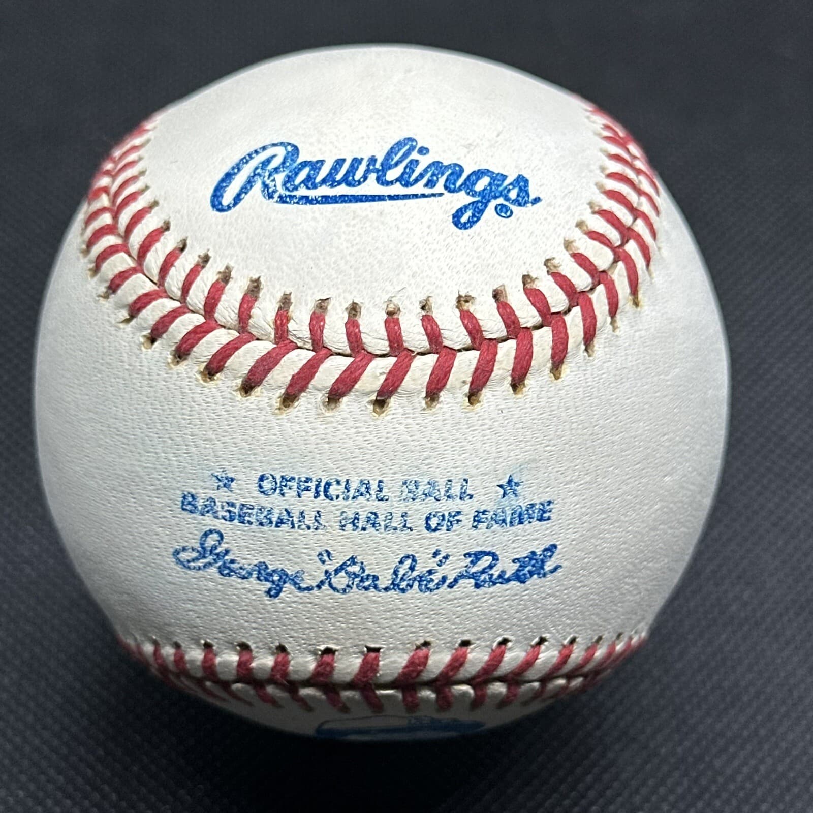Babe Ruth Hall of Fame Rawlings Official Logo Baseball Commemorative Yankees - image 2