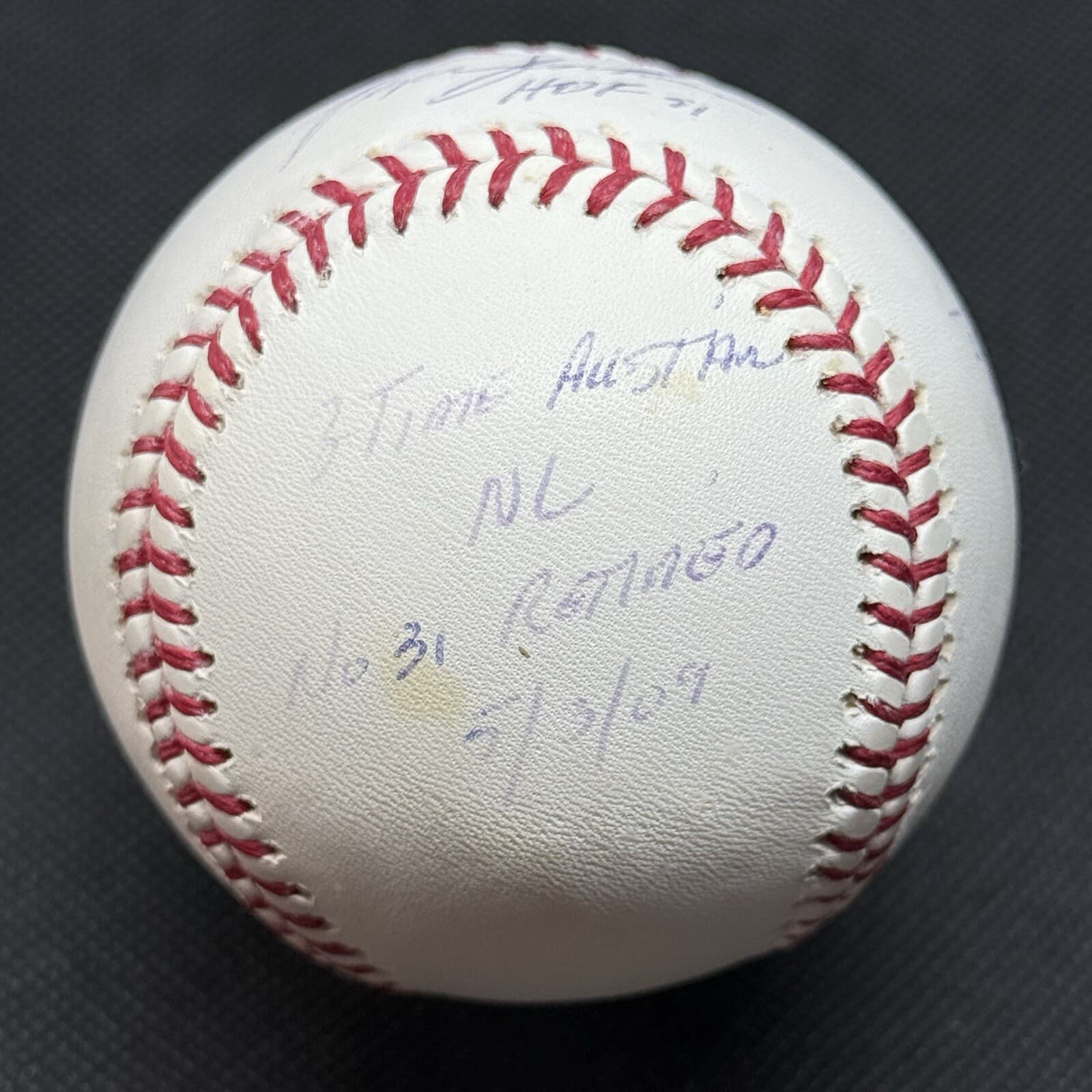 Fergie Jenkins 8x Stat Signed Baseball MAB COA Cubs HOF - image 2