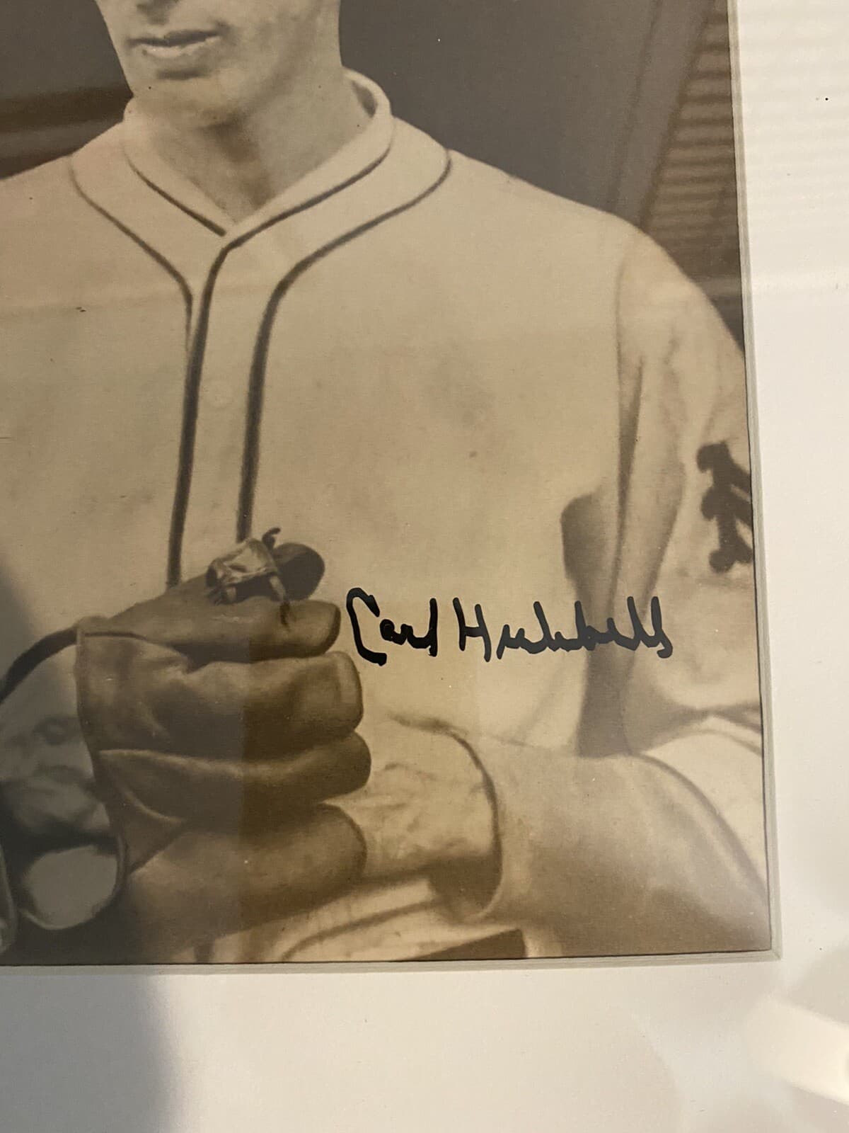 Carl Hubbell Signed Autographed 8x10 Photo Framed Matted New York Giants - image 2