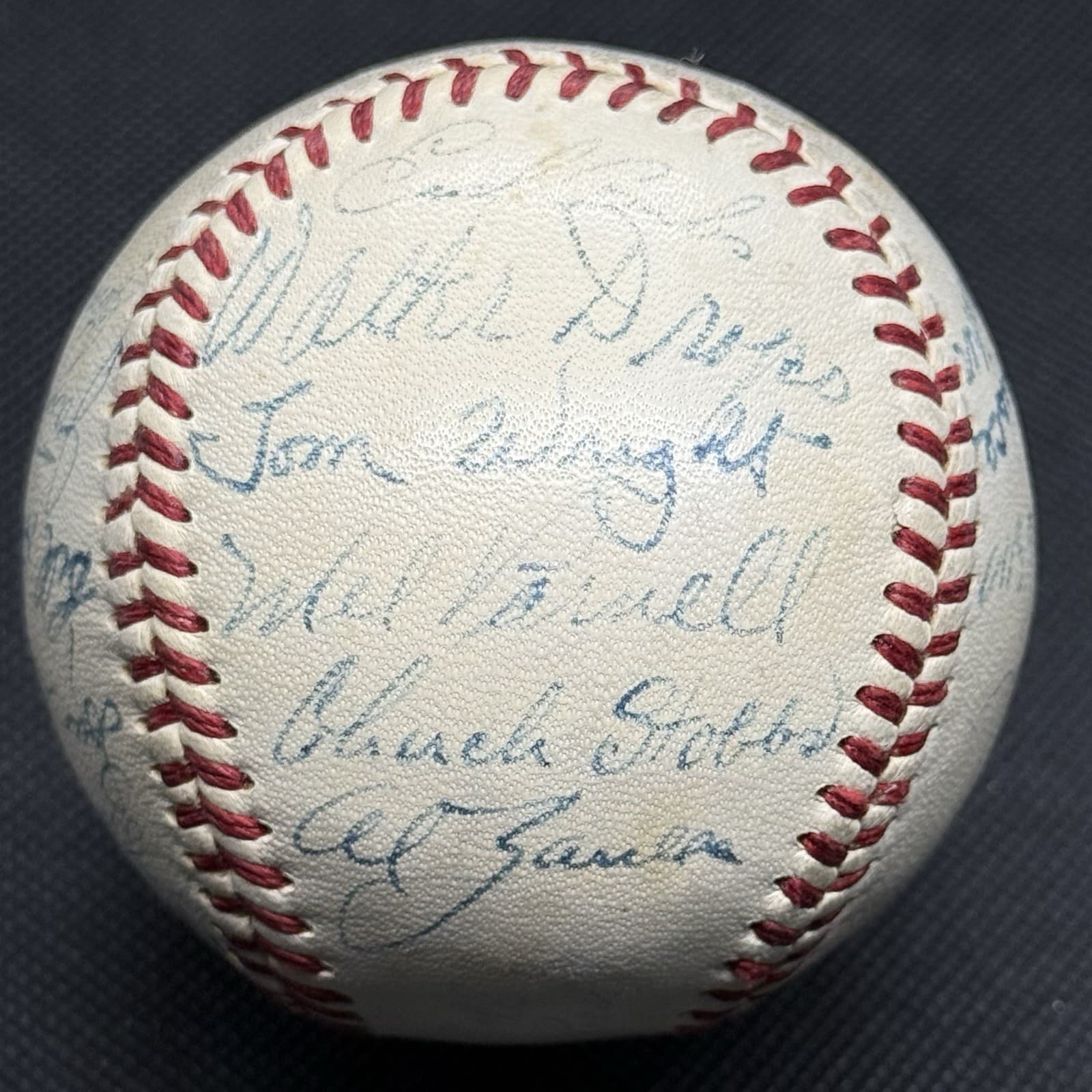 1950 Boston Red Sox Ted Williams Team Signed Baseball 26 Autos HOF Dimaggio - image 5