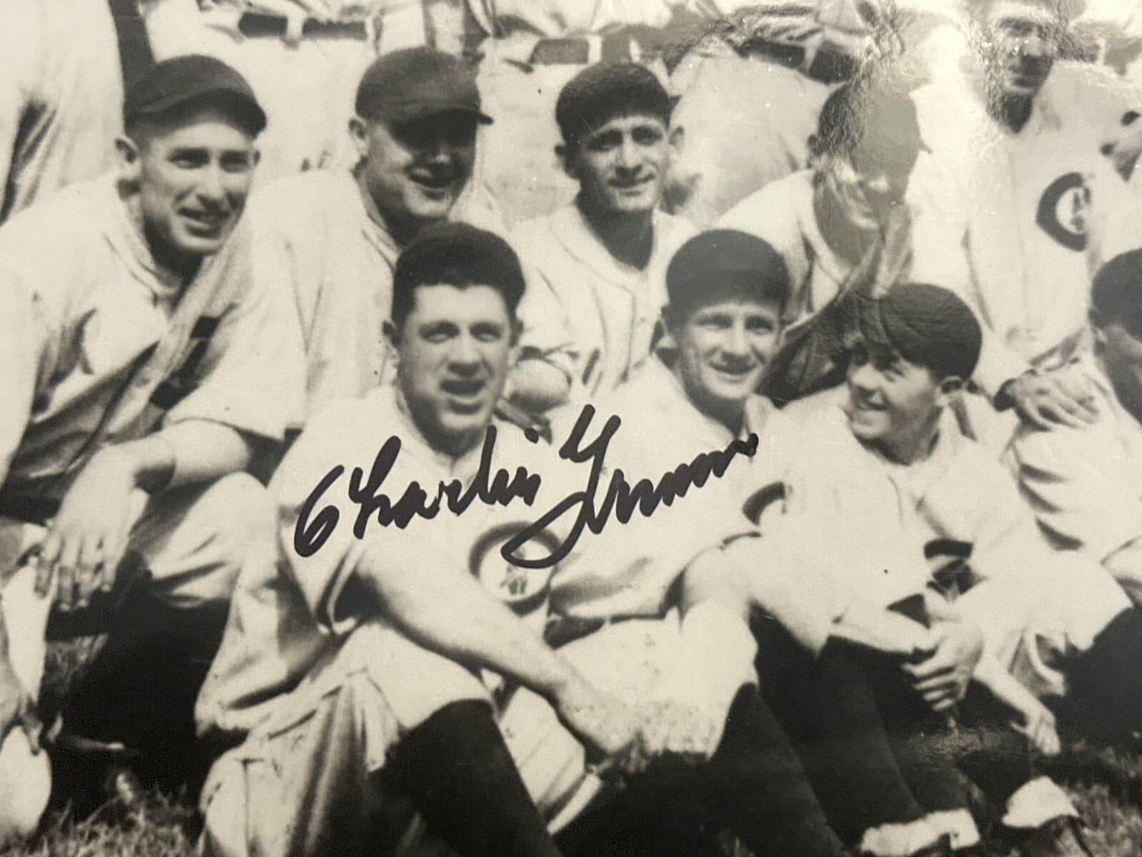 Charlie Grimm Signed 8x10 Photo JSA LOA Chicago Cubs - image 2