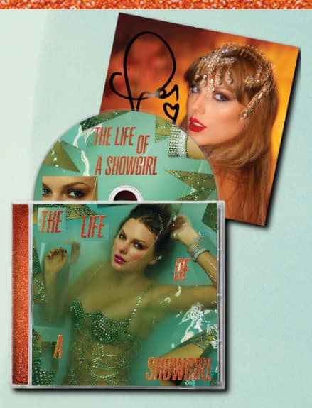 Taylor Swift Signed Life of a Showgirl CD Photo 1 Confirmed Order Presale