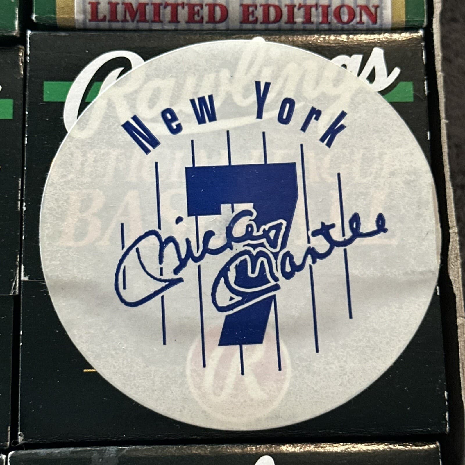 1996 Mickey Mantle Day Rawlings Official Logo Baseball Commemorative - image 2