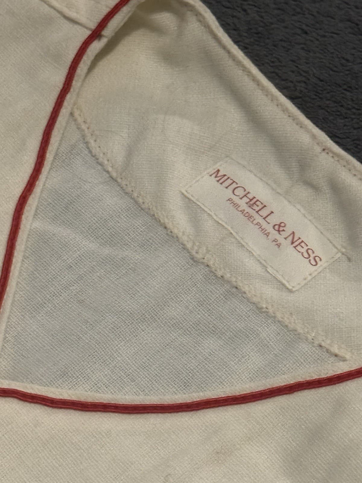 Ted Williams Boston Red Sox Authentic Mitchell & Ness Jersey Size L 1939 Road - image 3