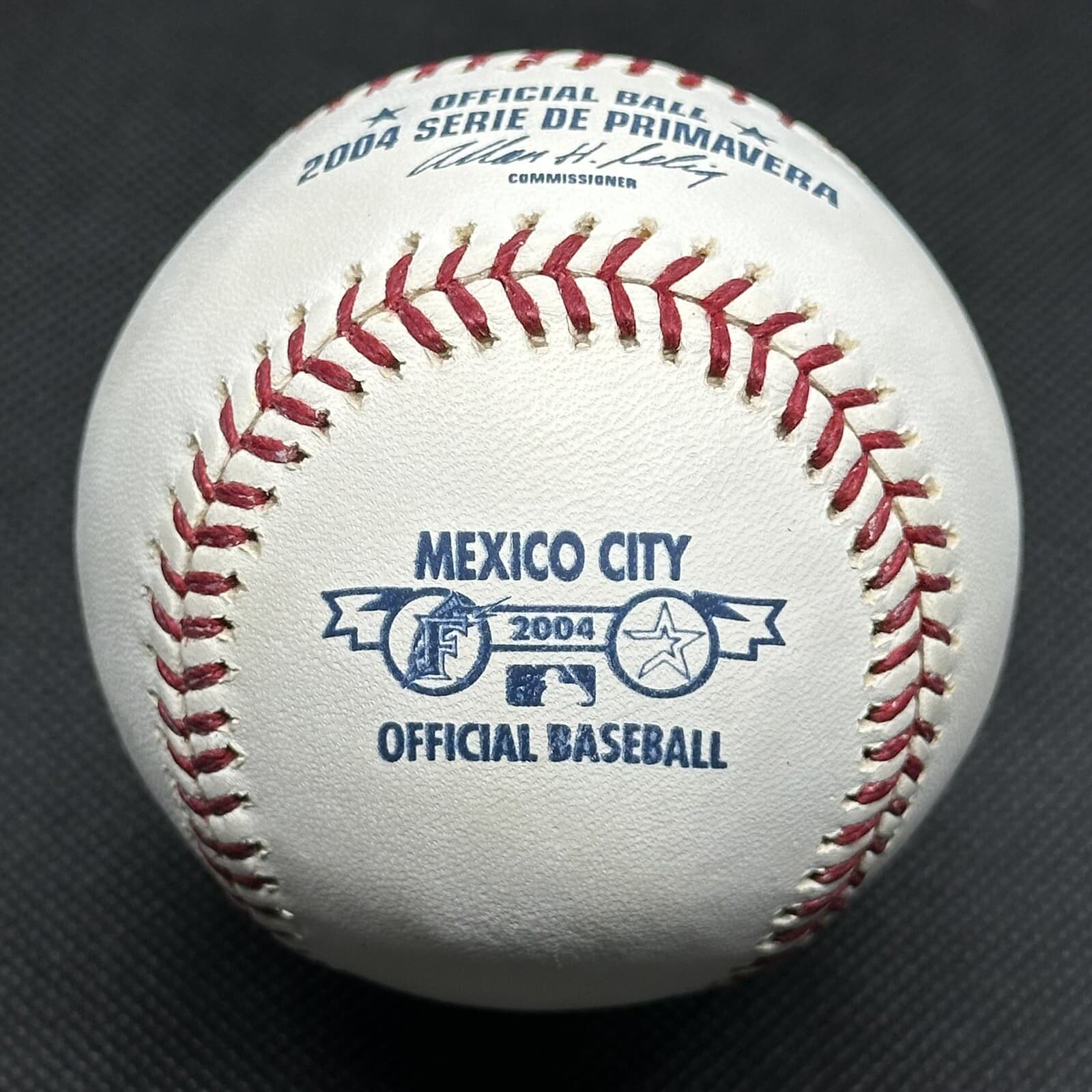 2004 Serie De Primavera Mexico City Rawlings Official Logo Baseball Astros FLA