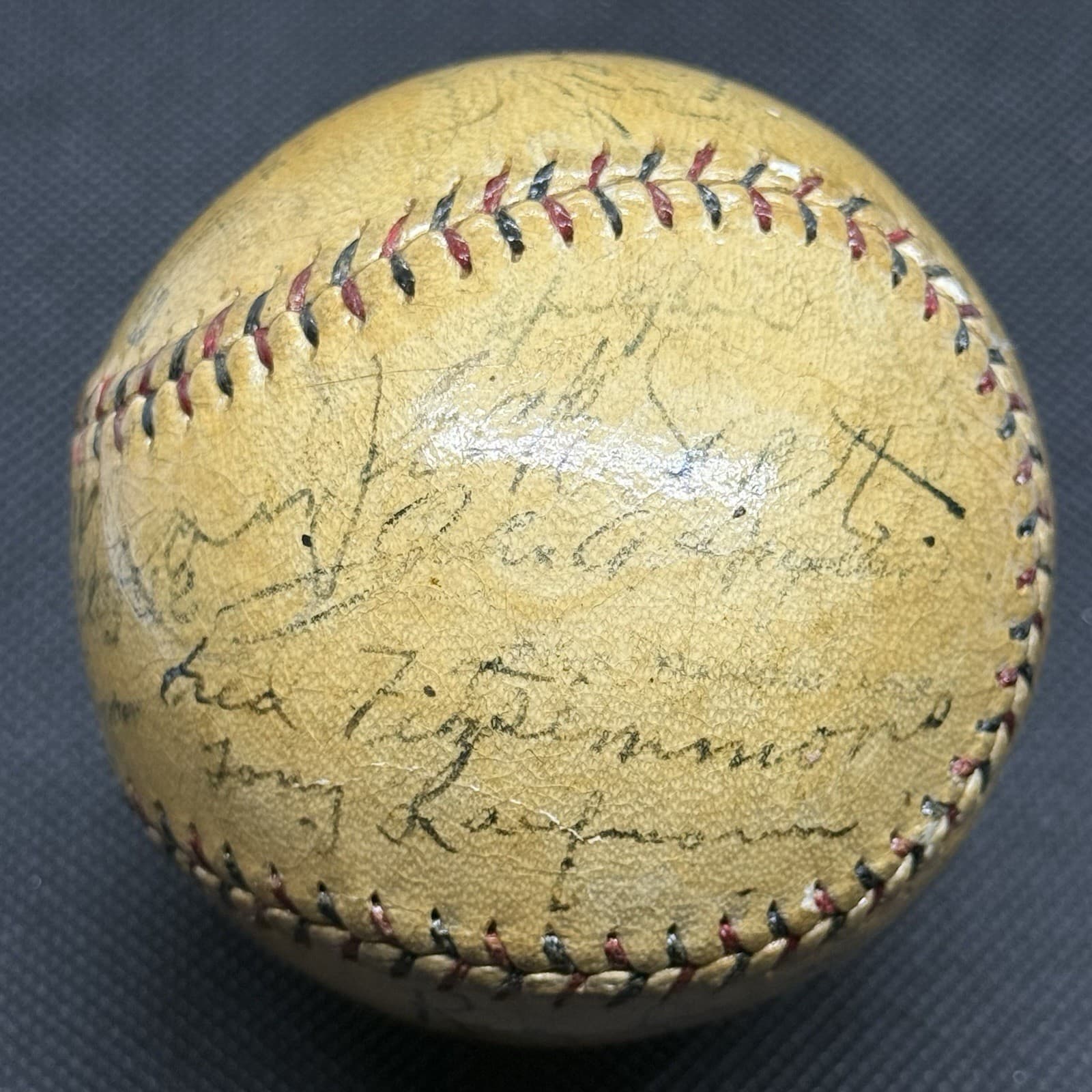 Melvin Mel Ott 1928 New York Giants Signed Baseball HOF John McGraw JSA LOA! - image 4