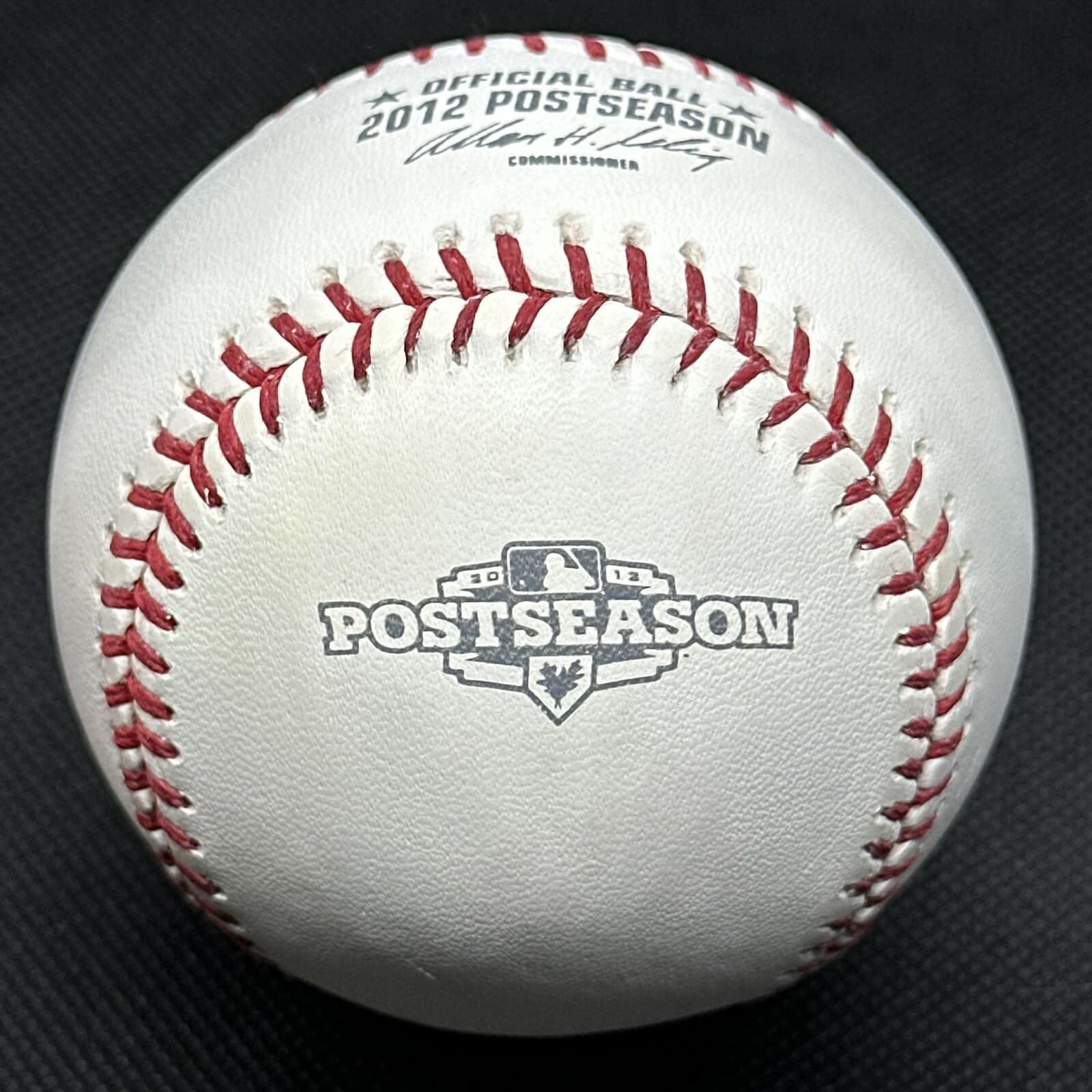 2012 Postseason Rawlings Official Logo Baseball Commemorative