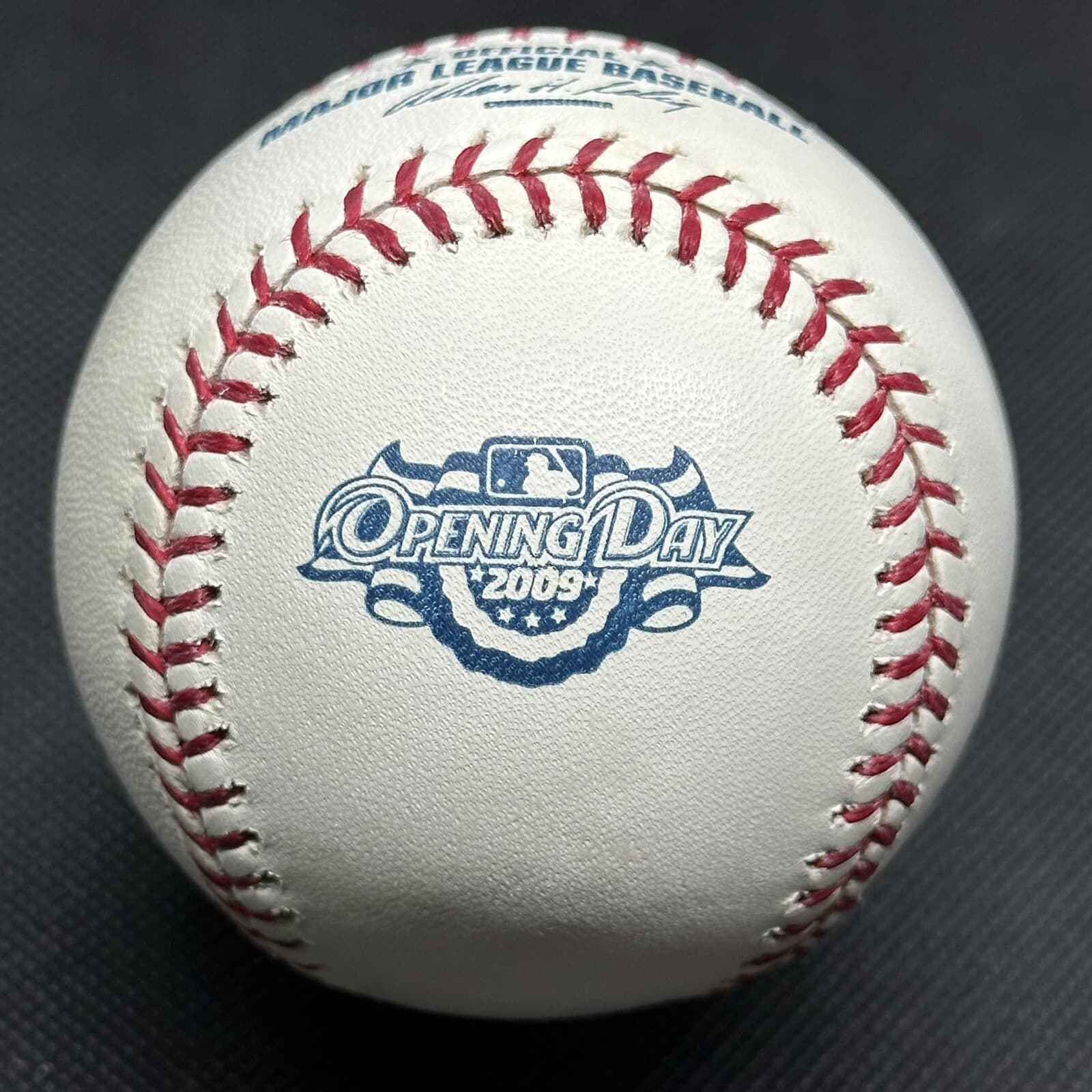 2009 Opening Day Rawlings Official Logo Baseball Commemorative MLB
