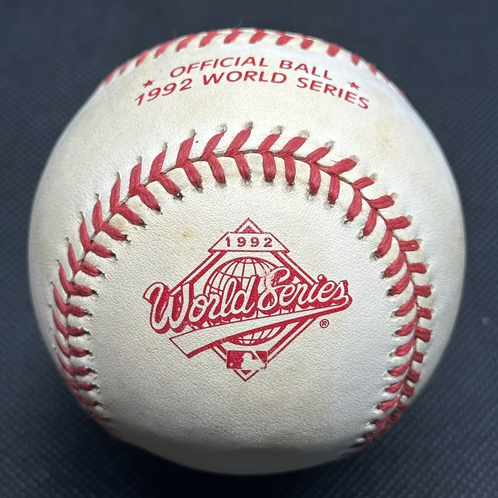 1992 World Series Rawlings Official Logo Baseball Commemorative