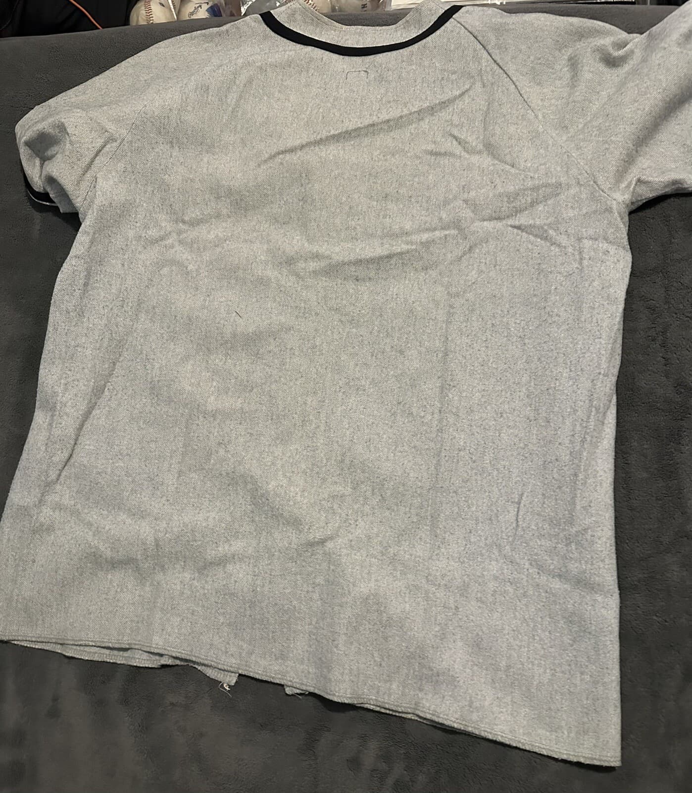 Monte Irvin NY Giants 1949-55 Signed Jersey HOF Negro League - image 3