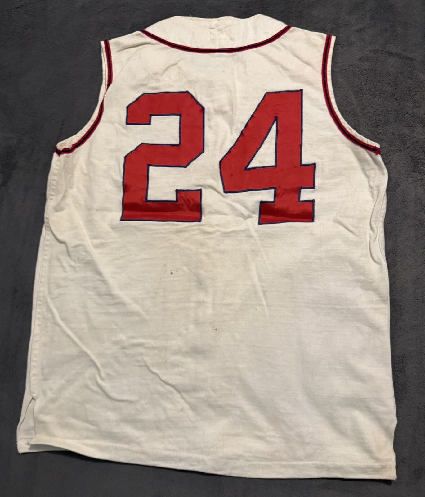 1955 Texas City Texans Game Used Jersey Flannel VINTAGE RARE! - image 3