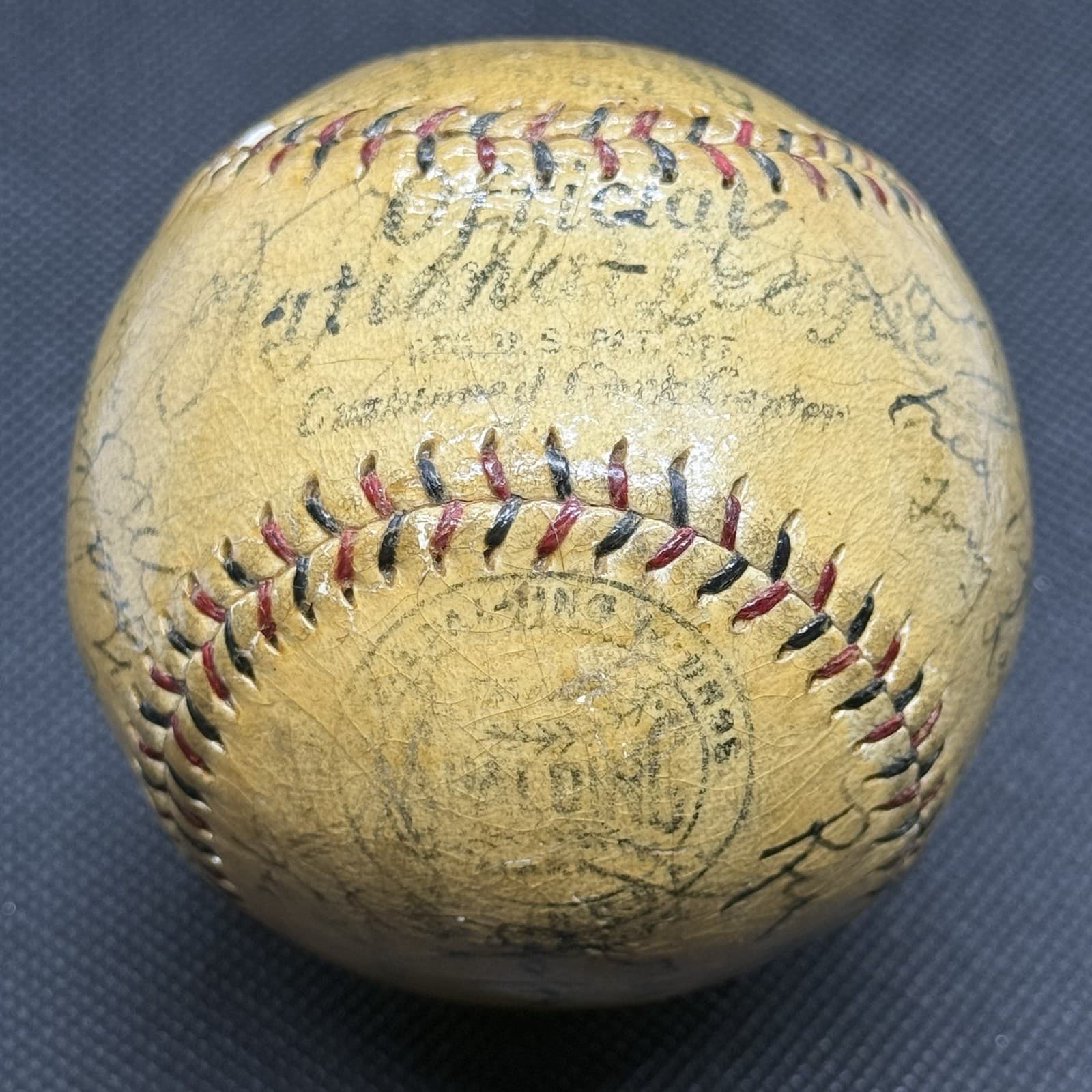 Melvin Mel Ott 1928 New York Giants Signed Baseball HOF John McGraw JSA LOA! - image 7