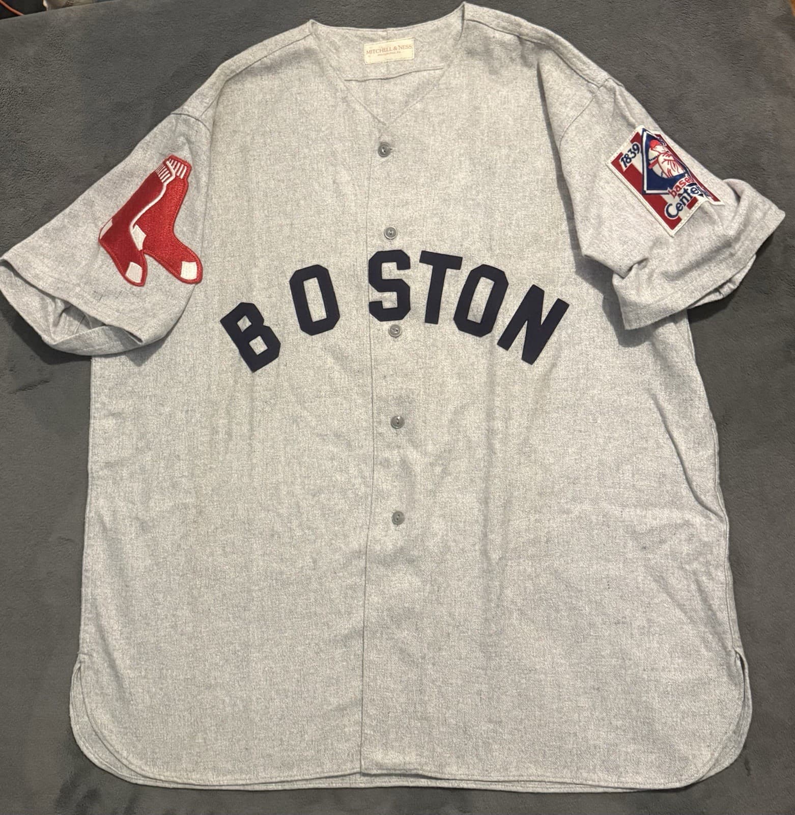 Ted Williams Boston Red Sox Authentic Mitchell & Ness Jersey Size L 1939