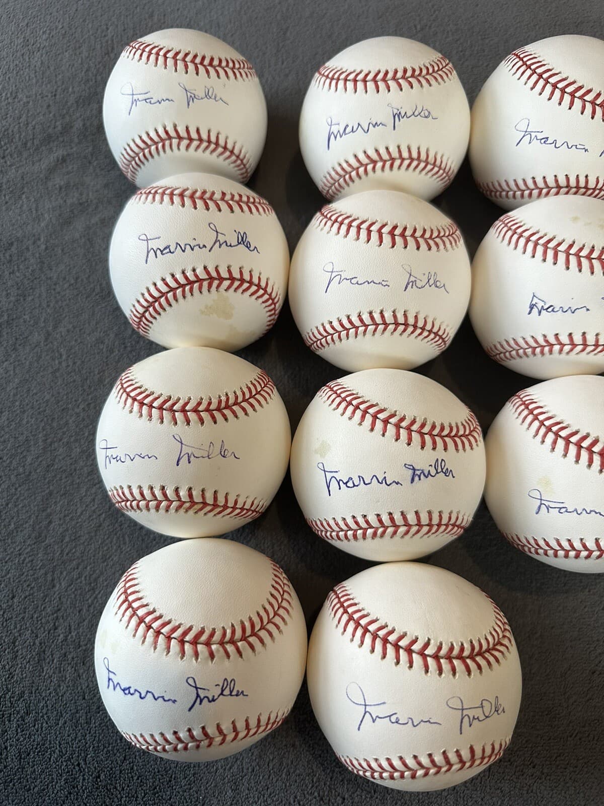 Marvin Miller Signed Baseball MLB Executive Hall of Fame MLBPA Exec Director - image 4