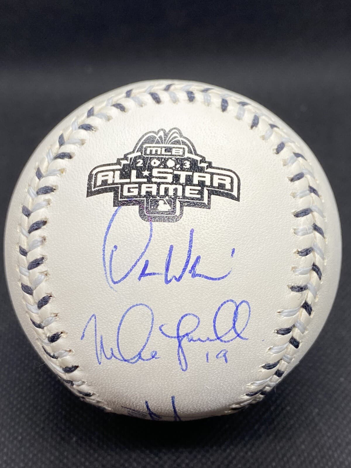 Minnie Minoso Signed 2003 All Star Game Baseball Chicago White Sox 2022 HOF - image 2