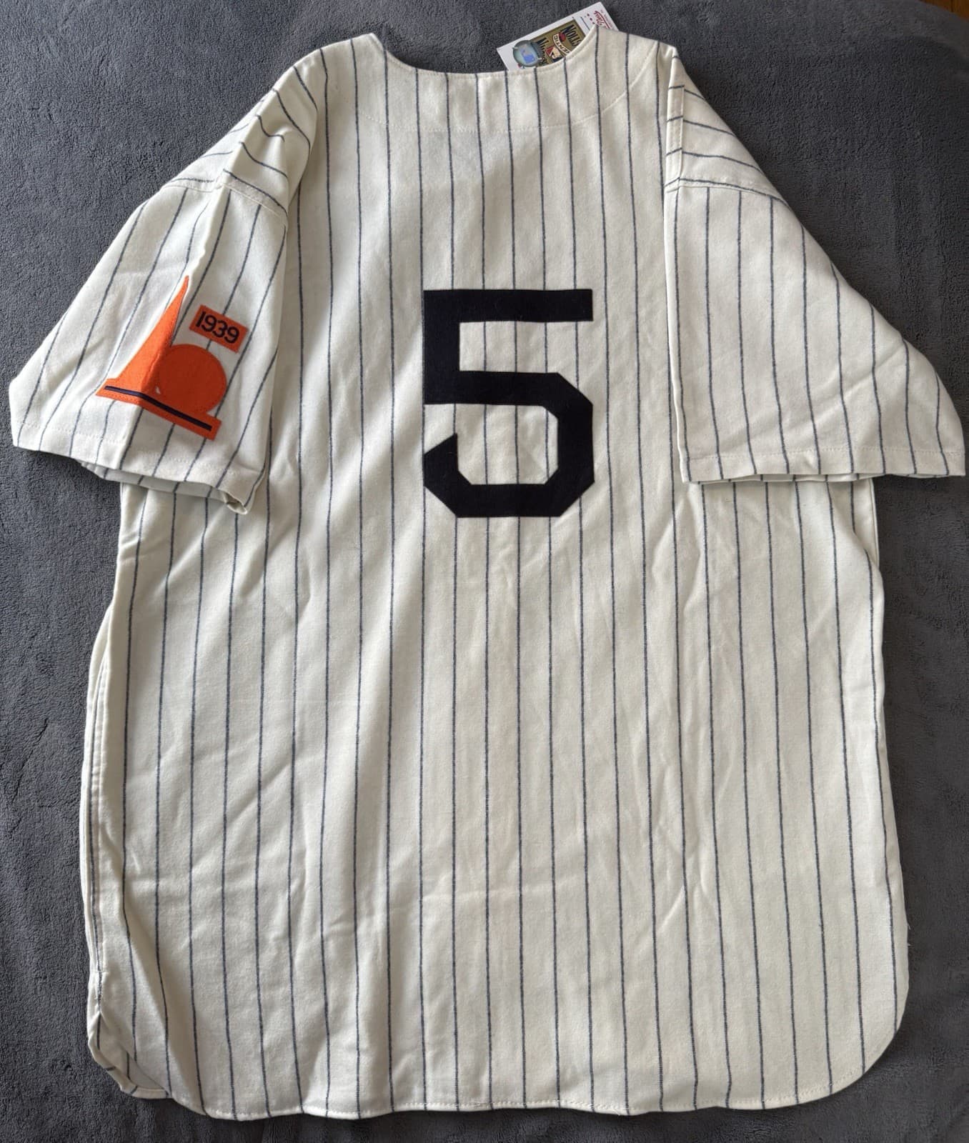 Joe DiMaggio New York Yankees Authentic Mitchell & Ness Jersey Size 48 1938 - image 4