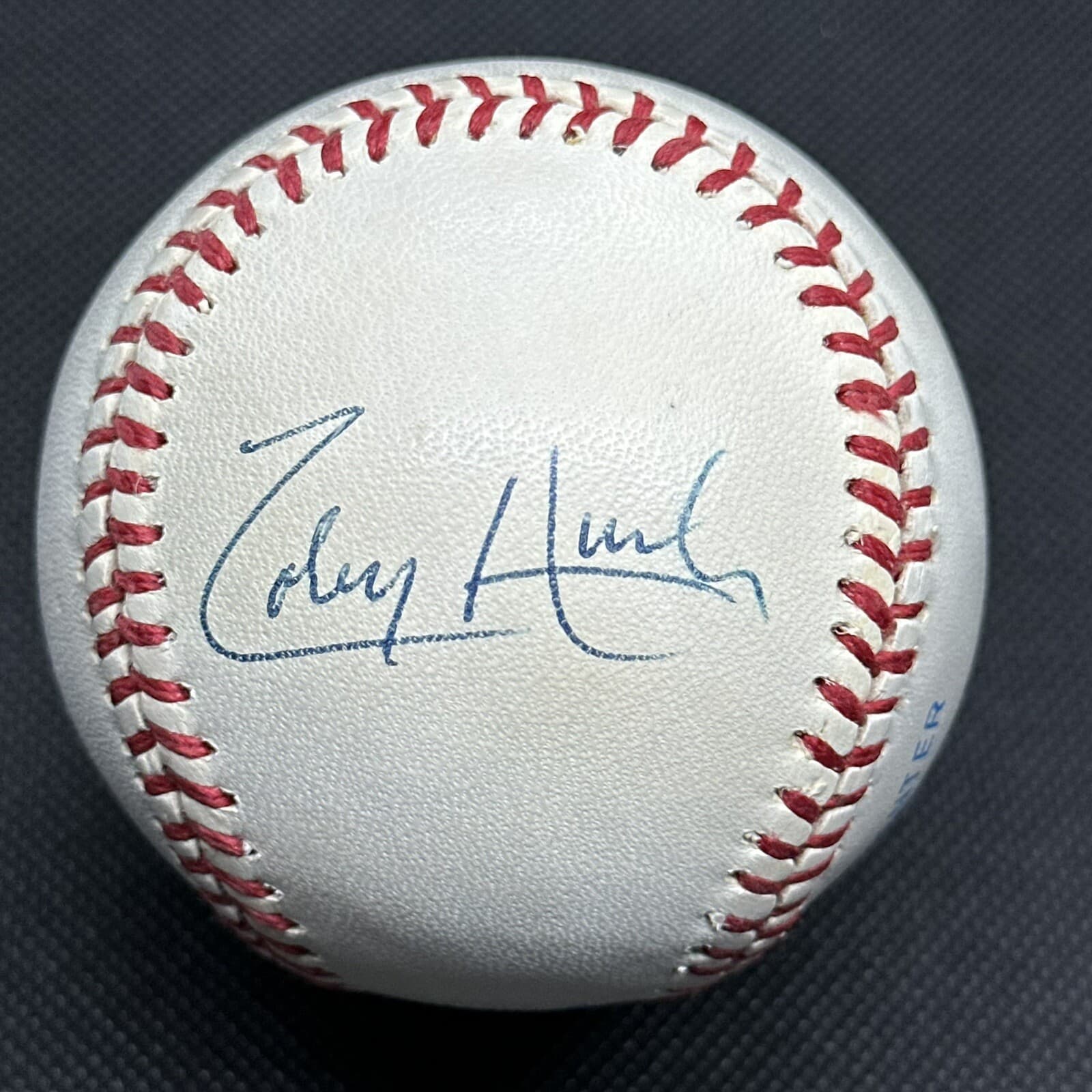 Toby Harrah Signed Baseball JSA LOA Texas Rangers Cleveland Indians Yankees