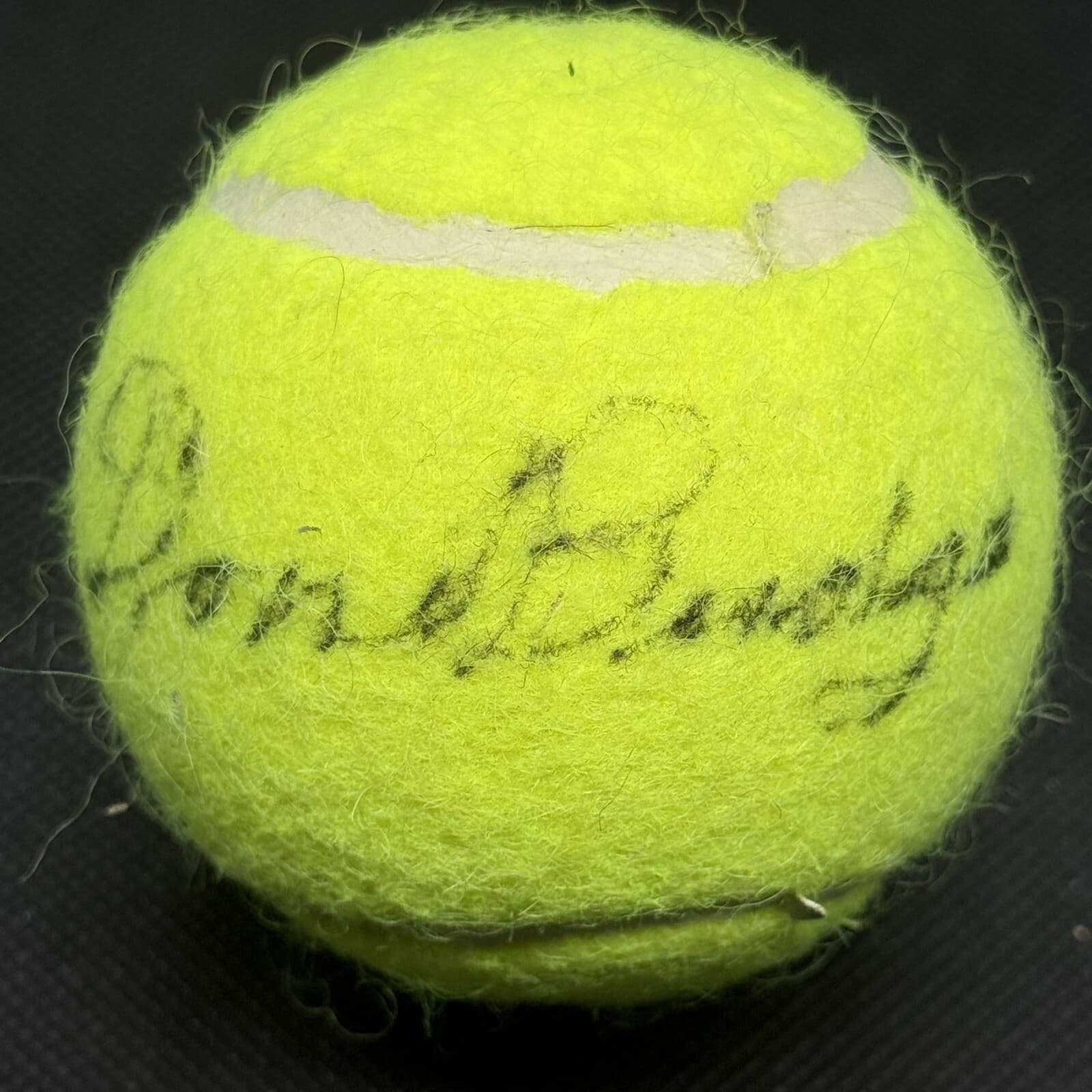 Don Budge Signed Tennis Ball First Grand Slam Champion Beckett COA!
