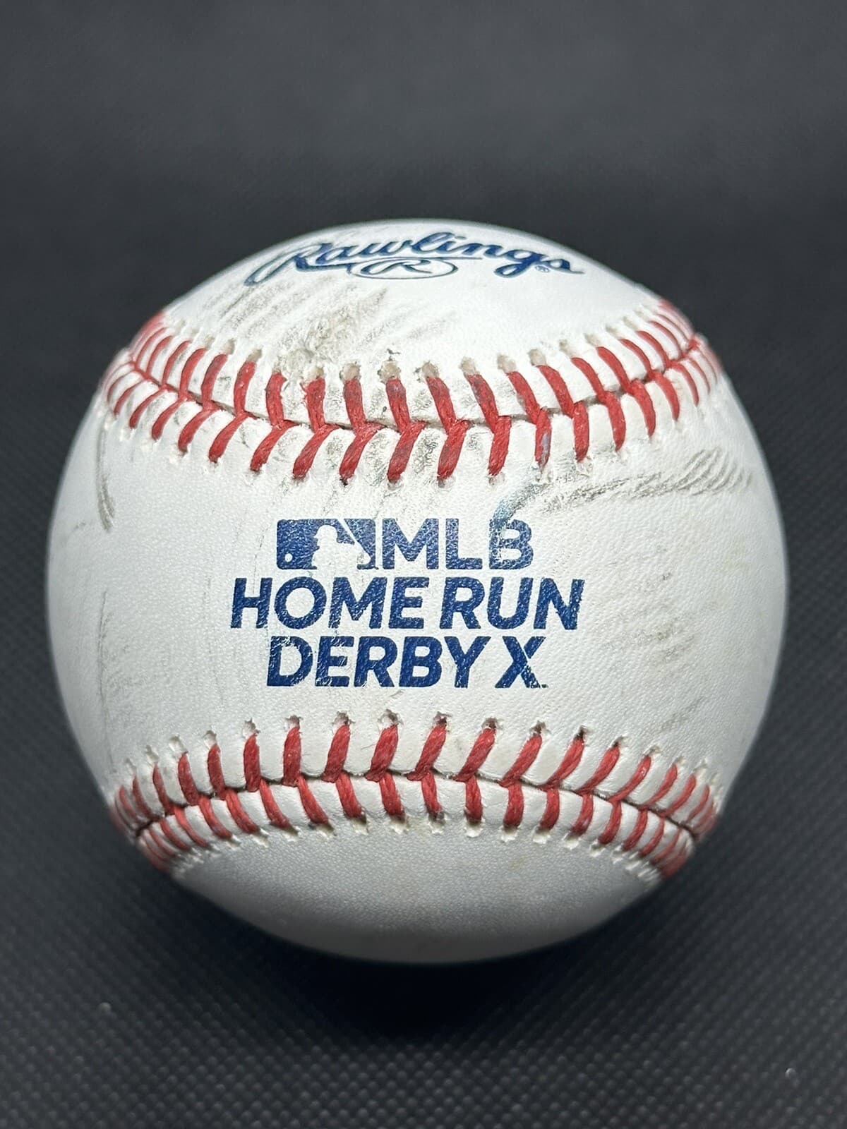 Game Used Home Run Derby X Home Run Baseball Rawlings Logo Commemorative RARE! 2