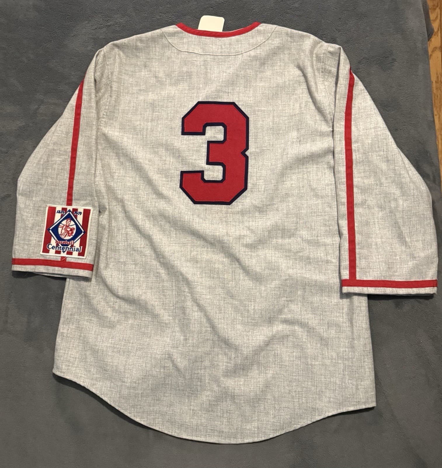 Philadelphia Stars Vintage Authentic Ebbets Field Flannels Jersey Size L 1939 - image 3